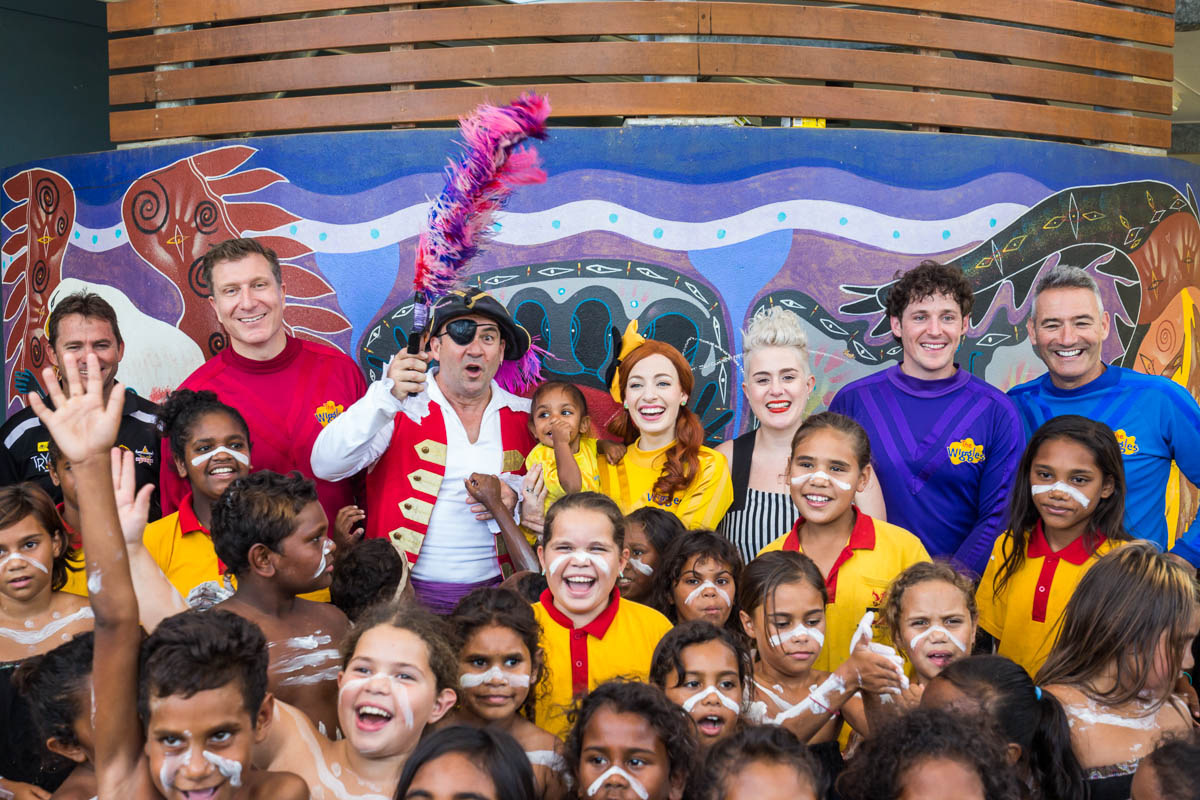 The Wiggles visit Yarrabah State School